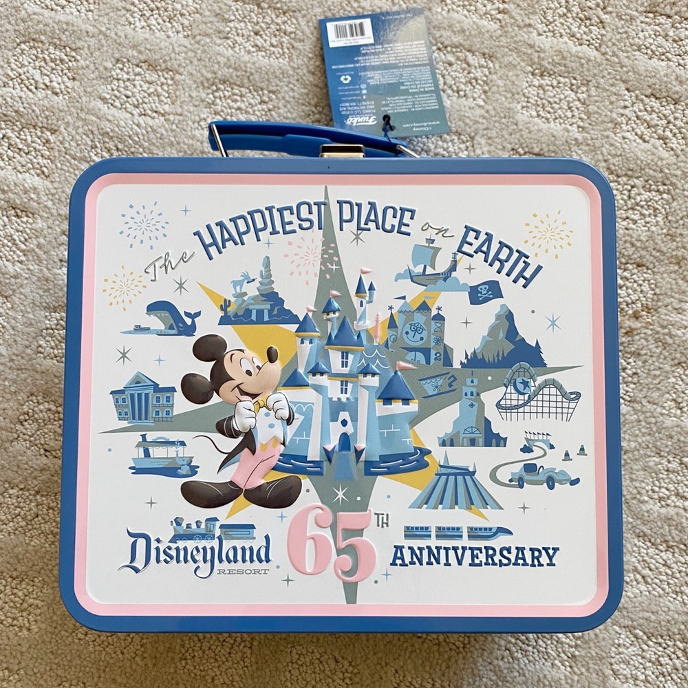 Disneyland 65th Anniversary Funko Tin Lunchbox NEW